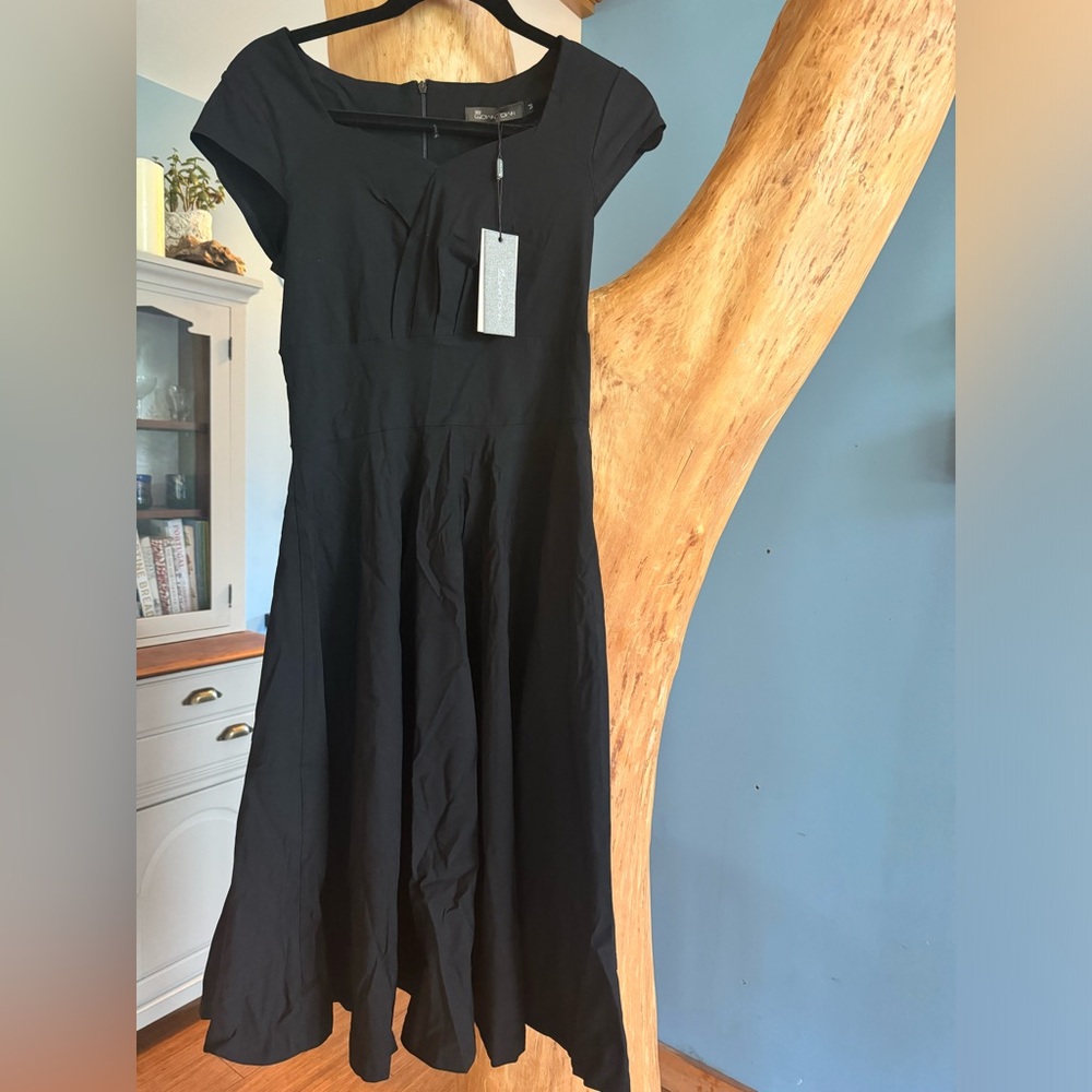 NWT Gowntown 1950’s Black Dress M